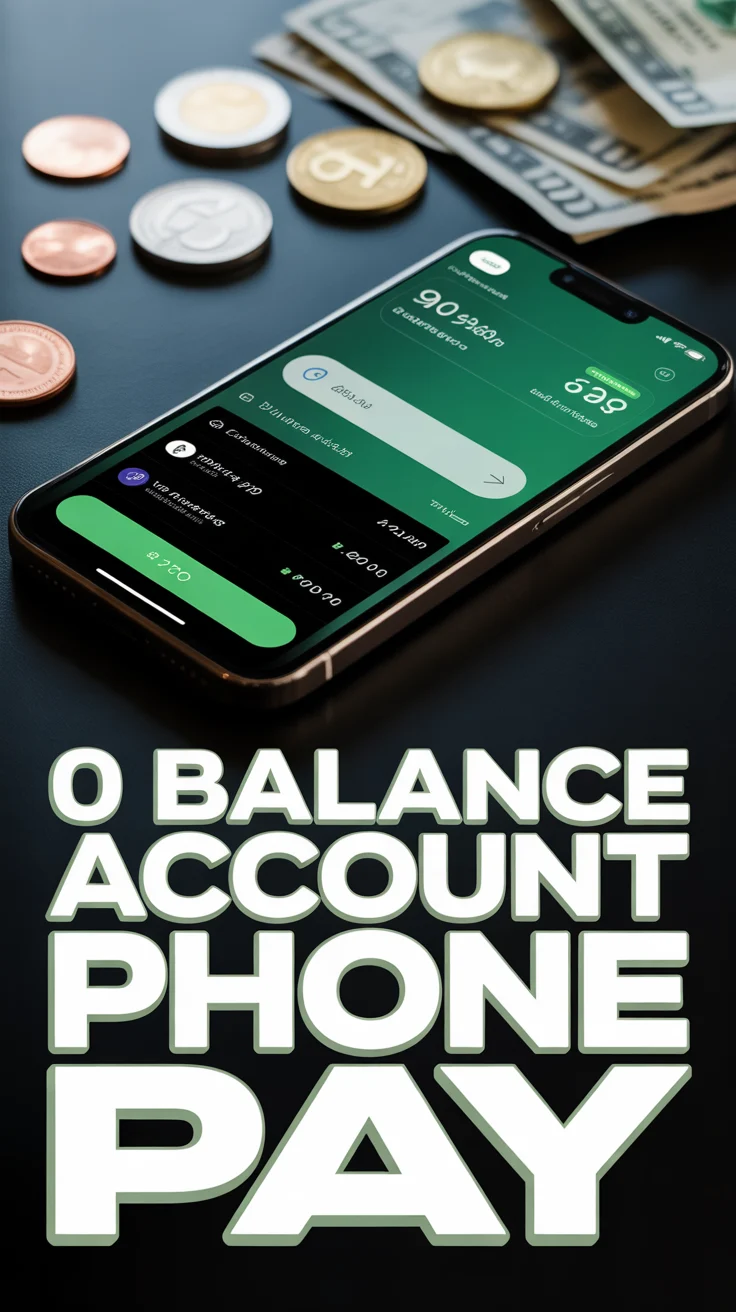 💰 0 Balance Account Phone Pay