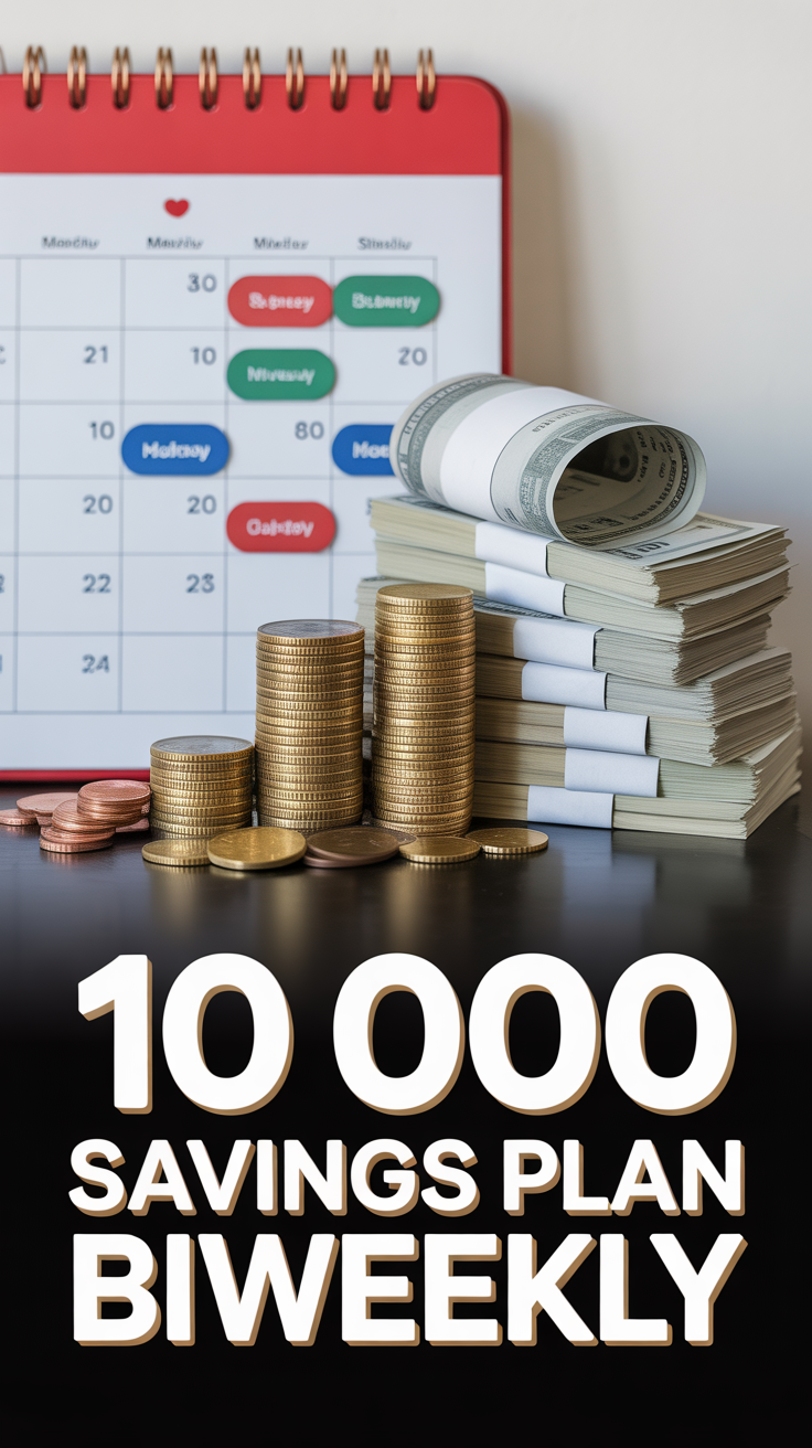 💰 10 000 Savings Plan Biweekly