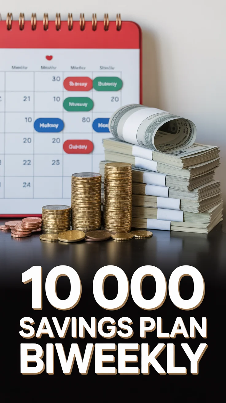 💰 10 000 Savings Plan Biweekly