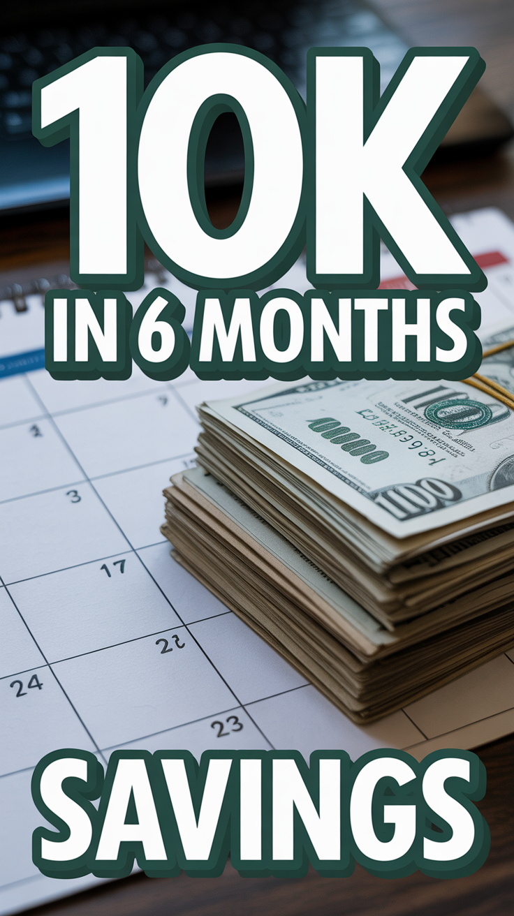 💰 10K In 6 Months Savings
