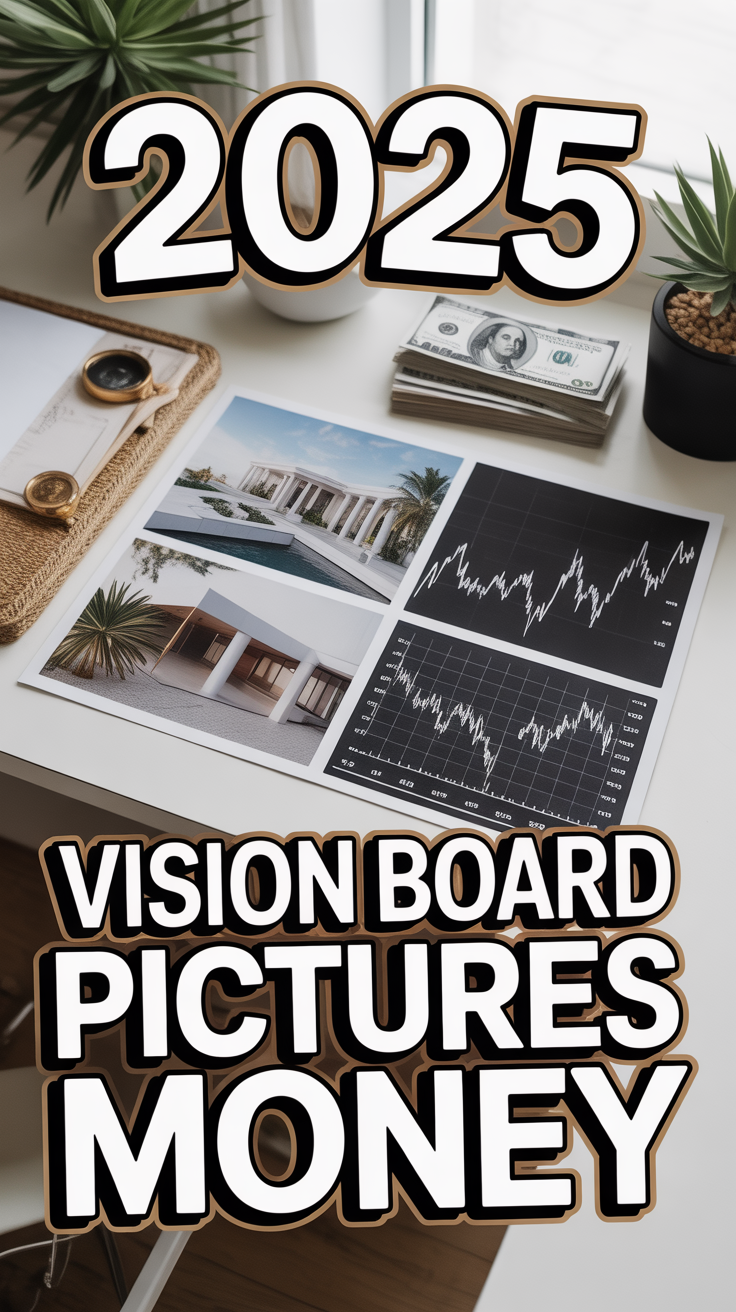 💰 2025 Vision Board Pictures Money