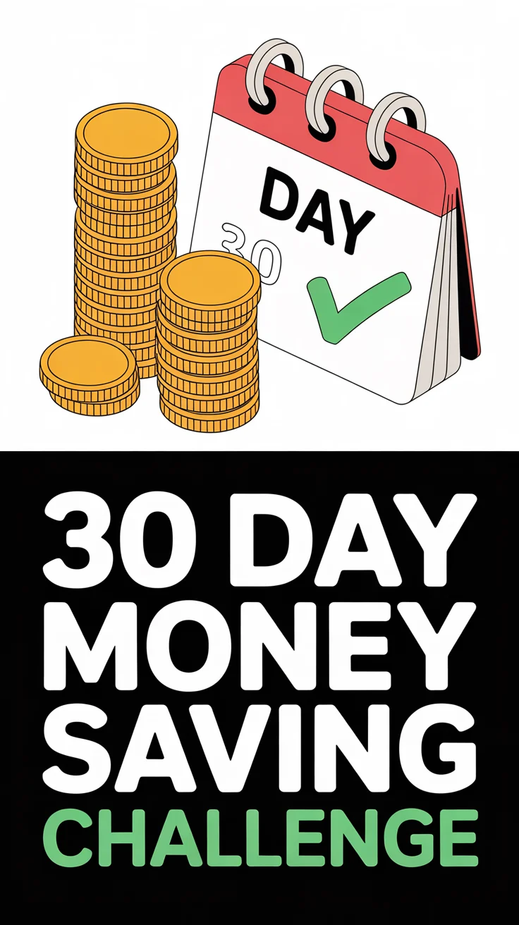 💰 30 Day Money Saving Challenge