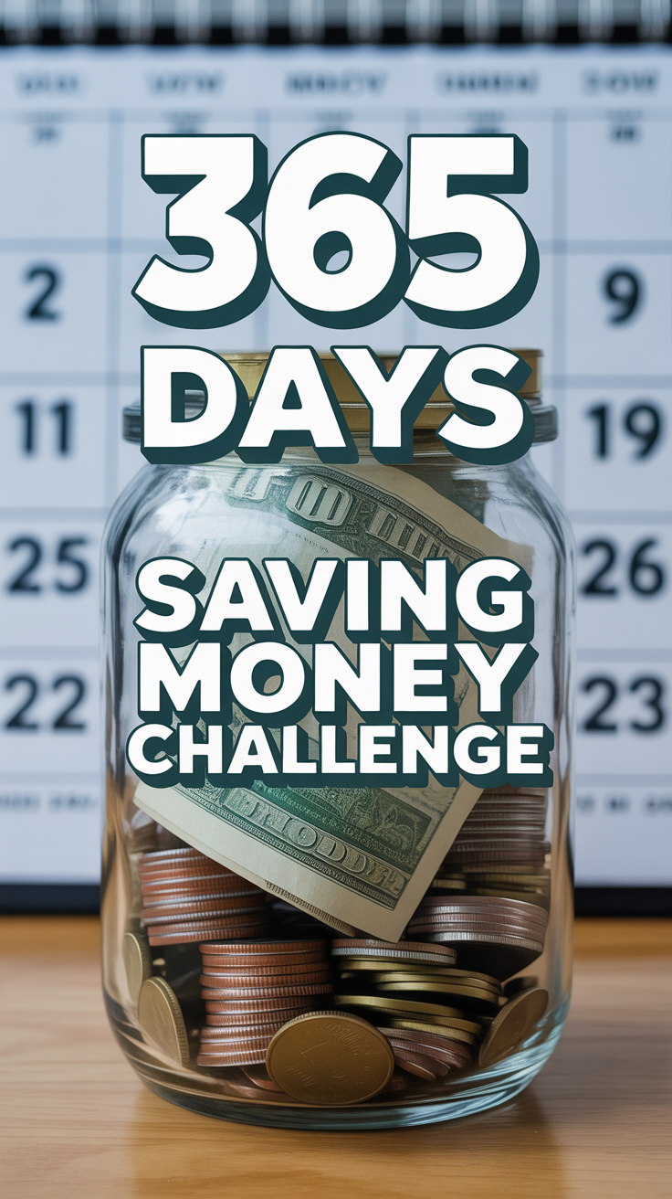 💲 365 Days Saving Money Challenge