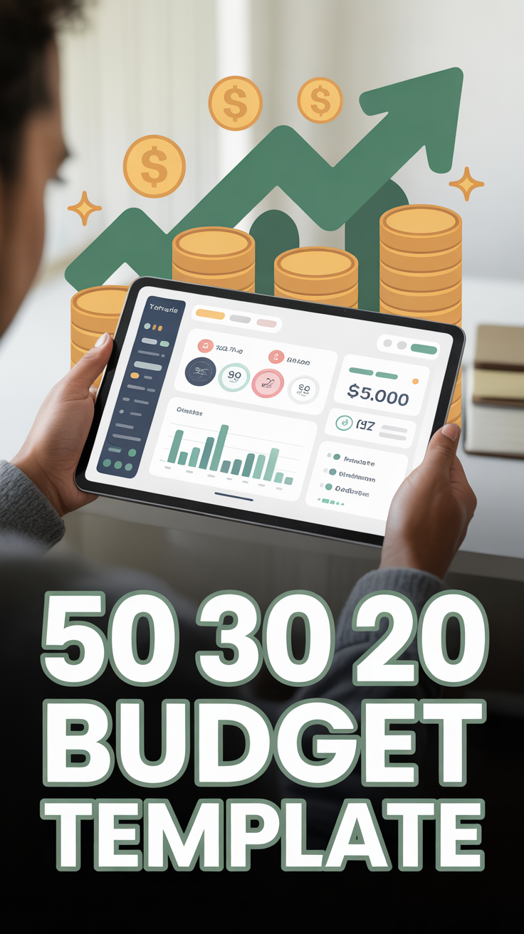 💰 50 30 20 Budget Template