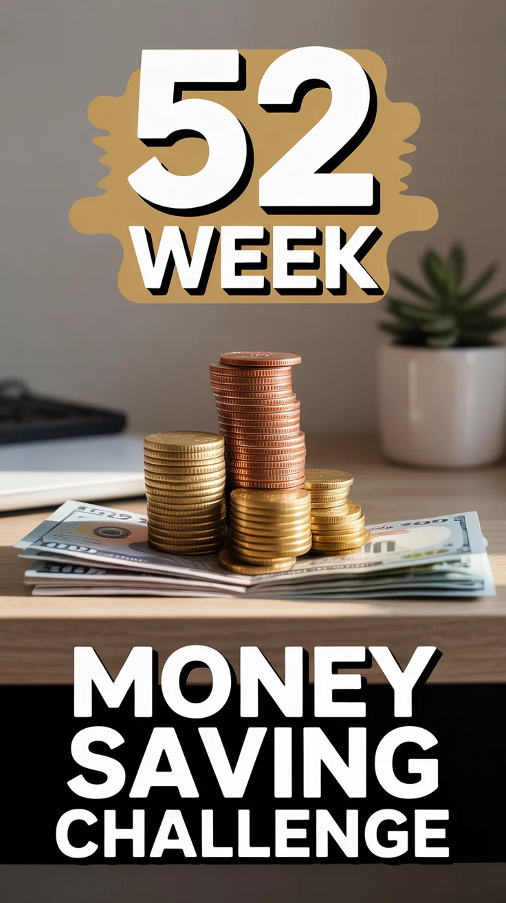 💰 52 Week Money Saving Challenge