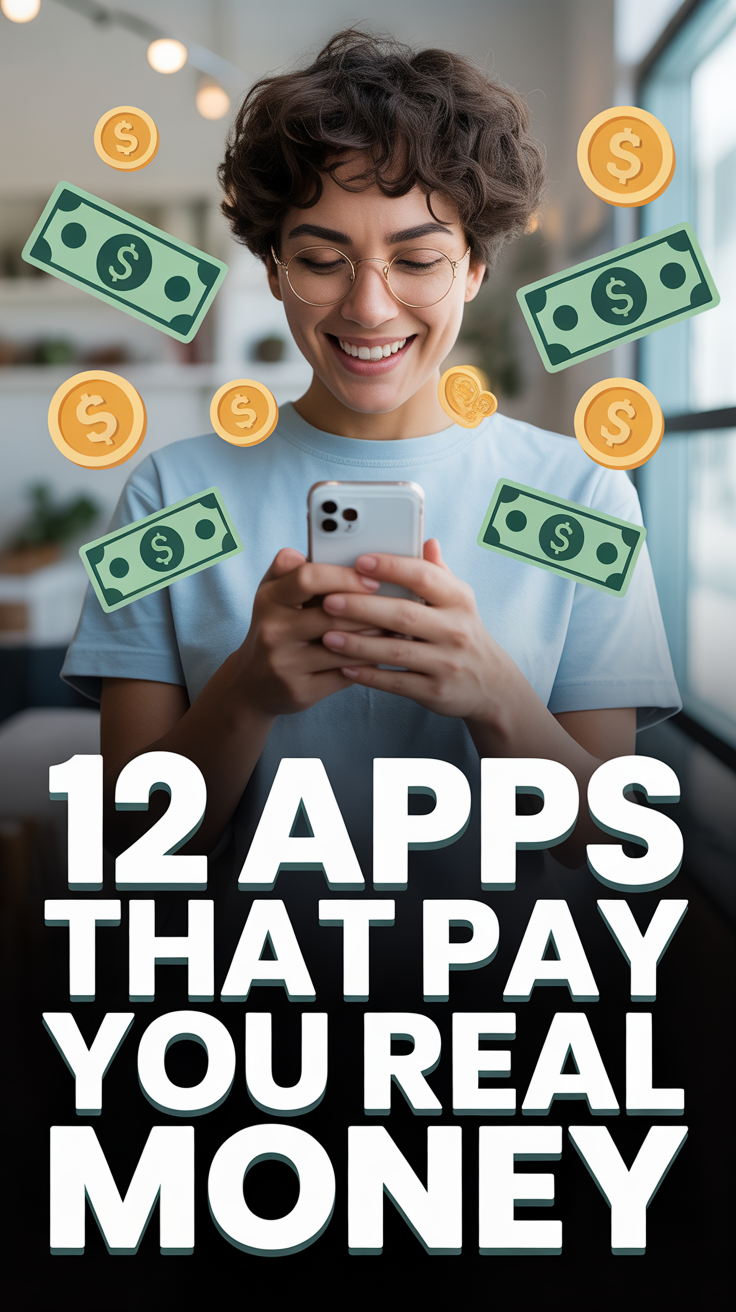 💰 12 Apps That Pay You Real Money