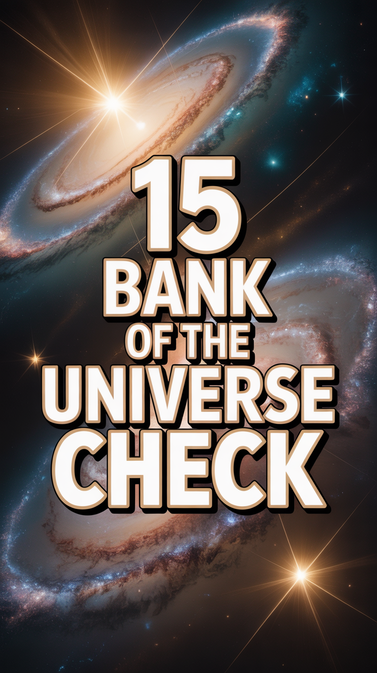 ✨ 15 Bank Of The Universe Check