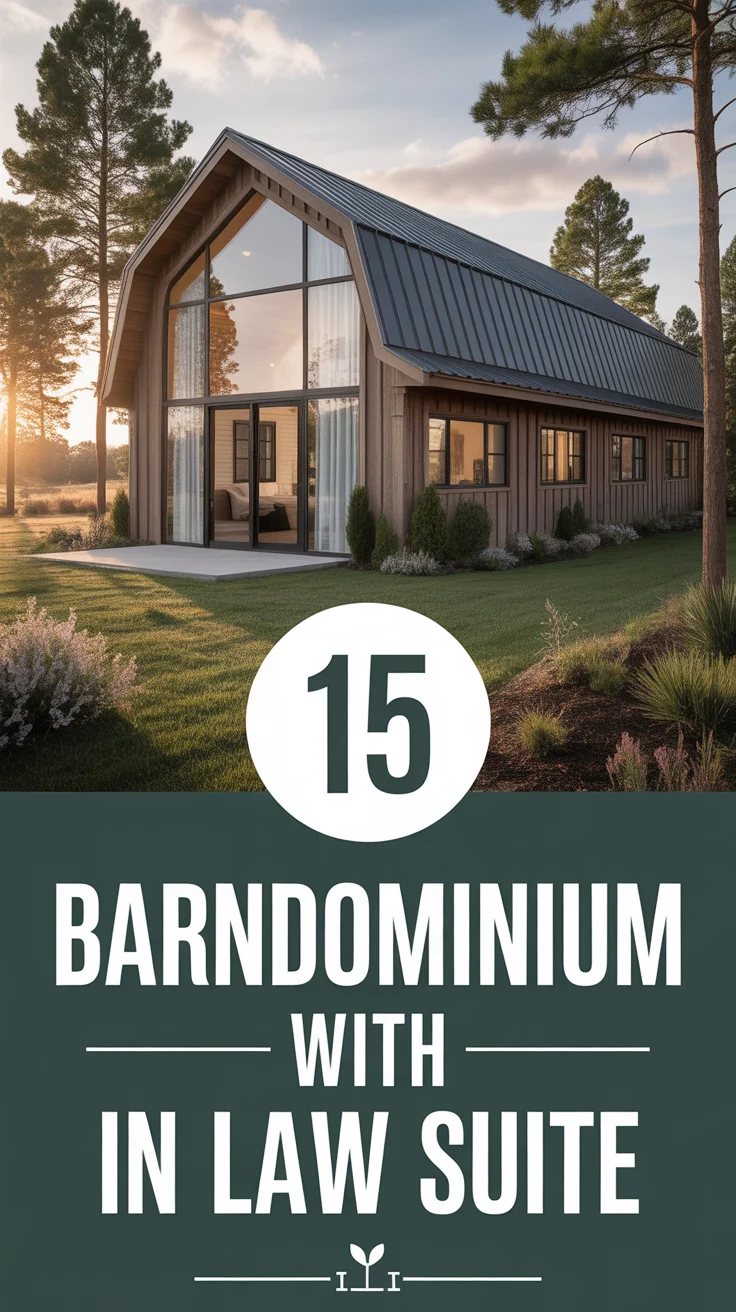 🏡 15 Barndominium With In Law Suite