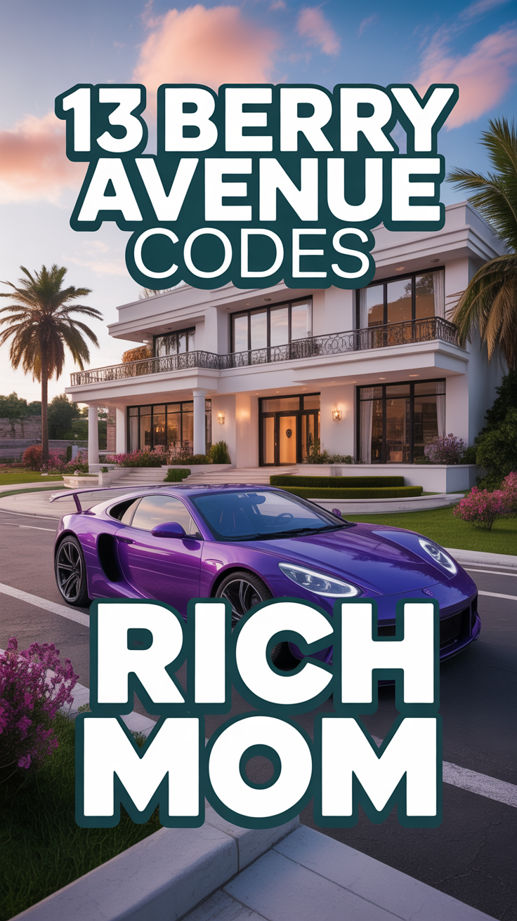 💸 13 Berry Avenue Codes Rich Mom