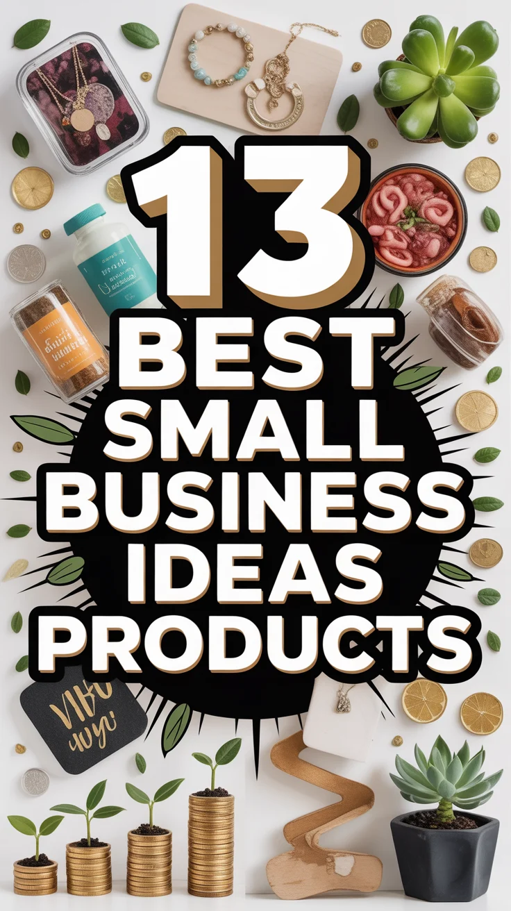 💰 13 Best Small Business Ideas Products