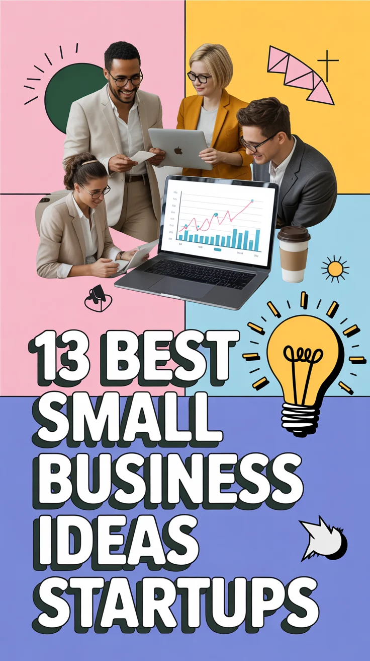 💡 13 Best Small Business Ideas Startups