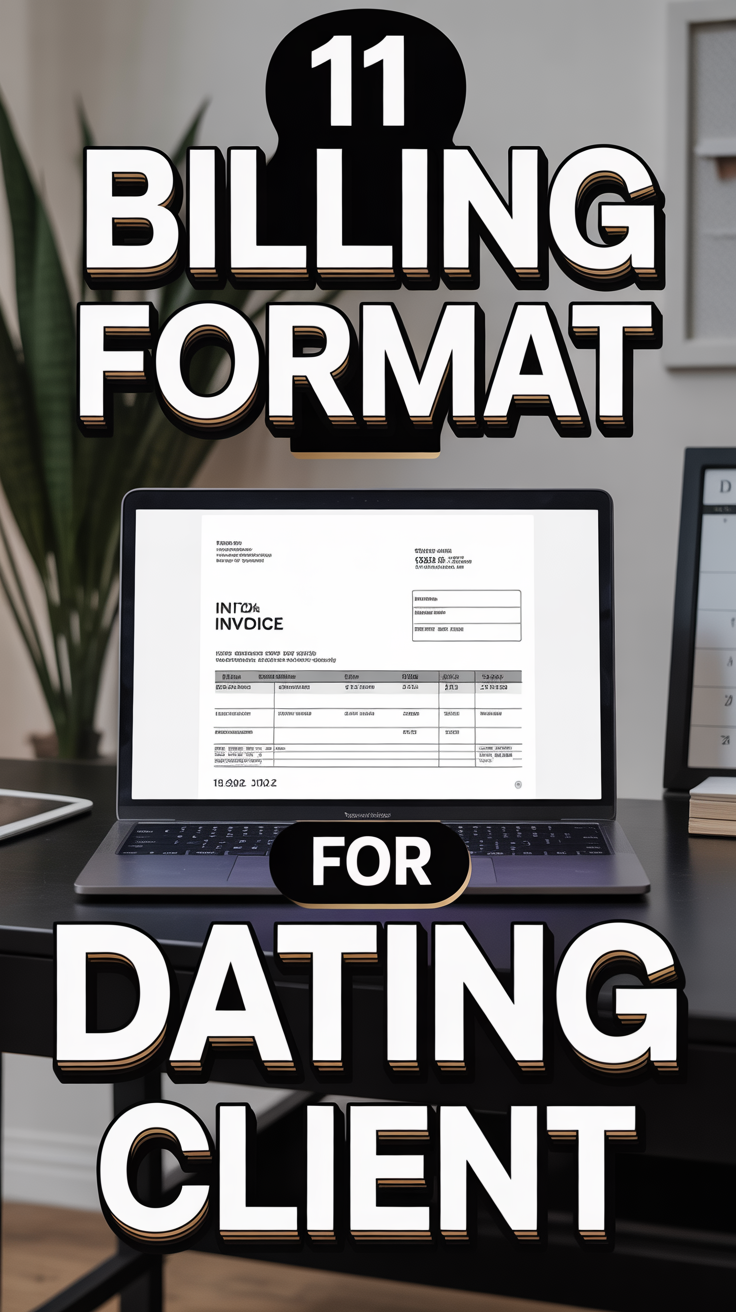 💖 11 Billing Format For Dating Client