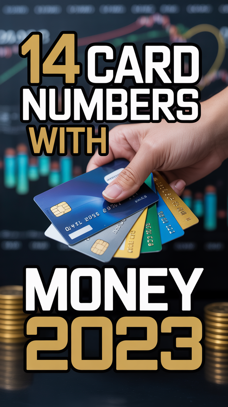 💰 14 Card Numbers With Money 2023