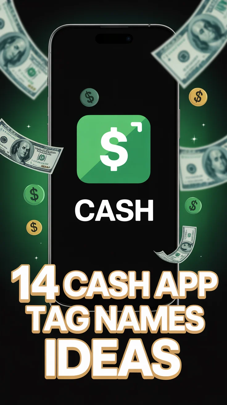 💰 14 Cash App Tag Names Ideas