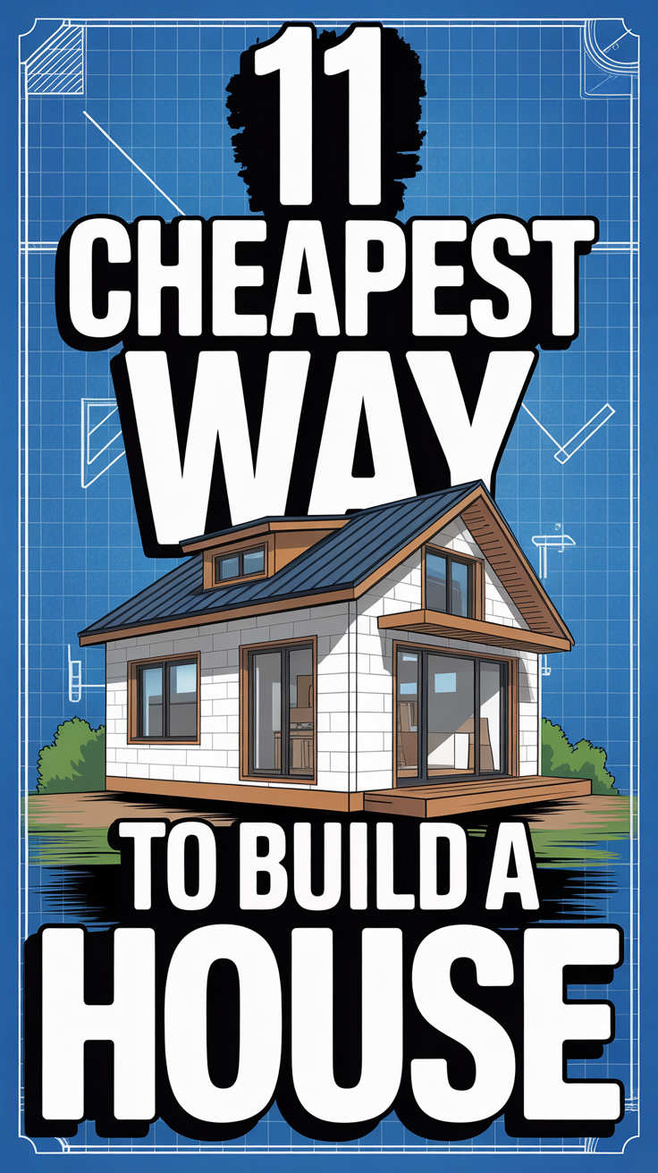 🏗️ 11 Cheapest Way To Build A House