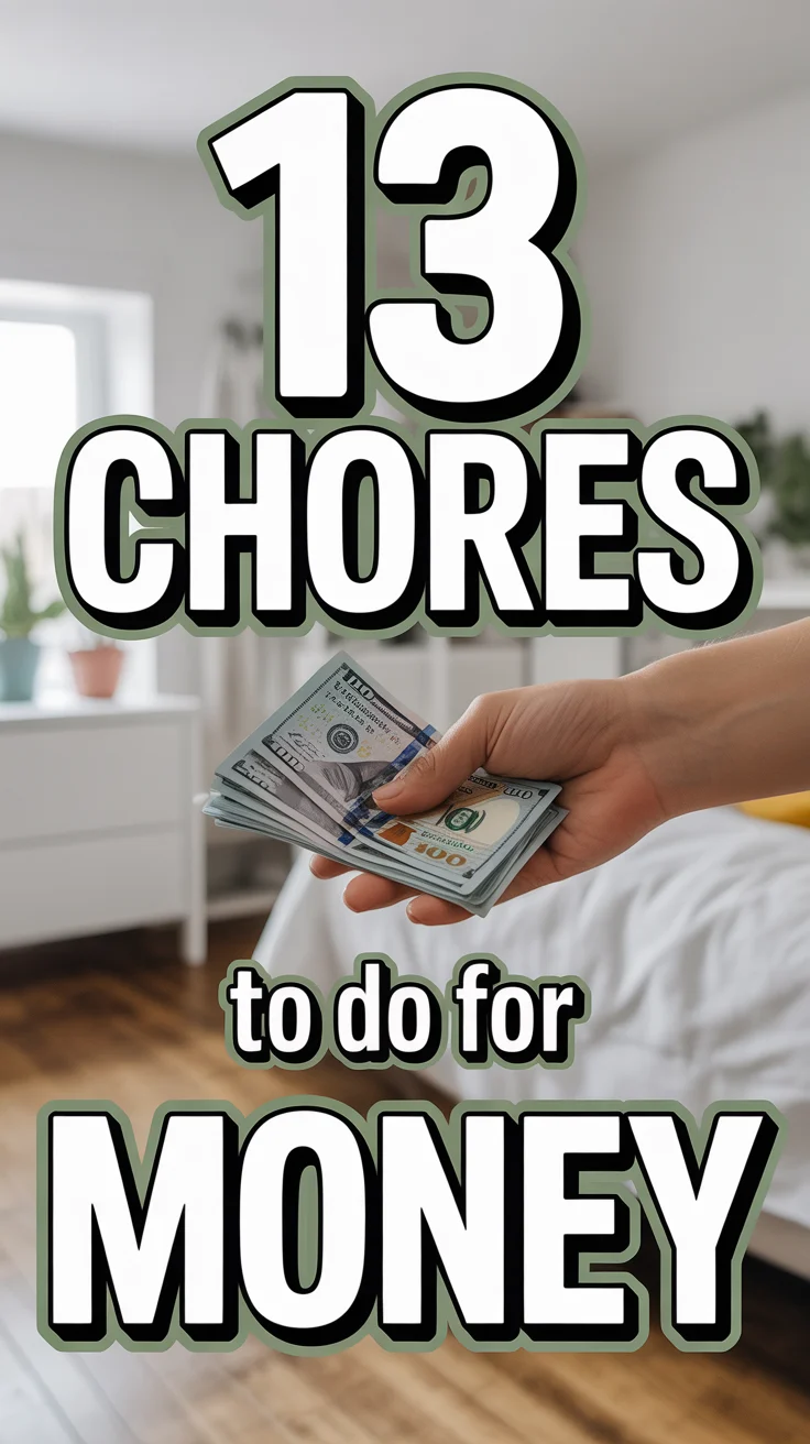 💰 13 Chores To Do For Money
