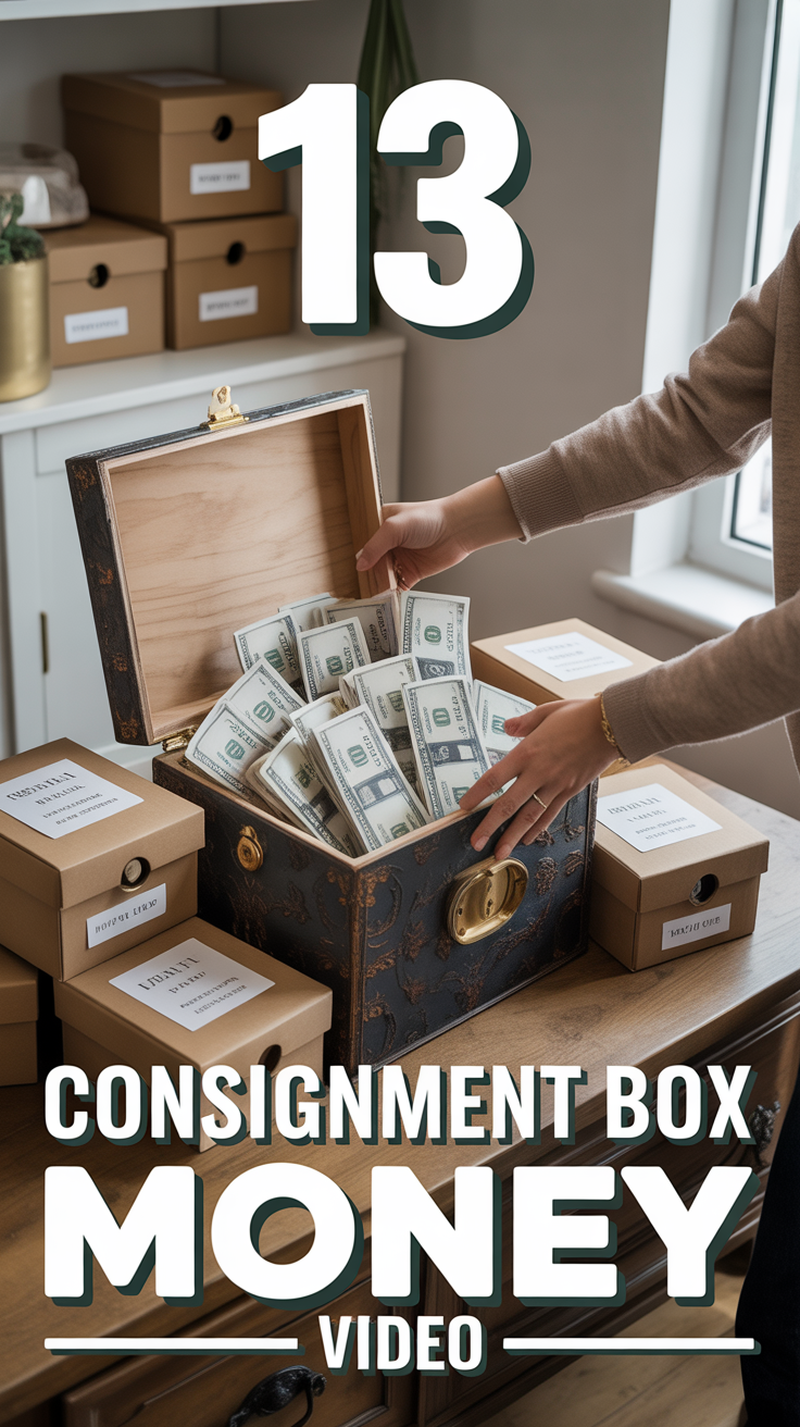 💰 13 Consignment Box Of Money Video