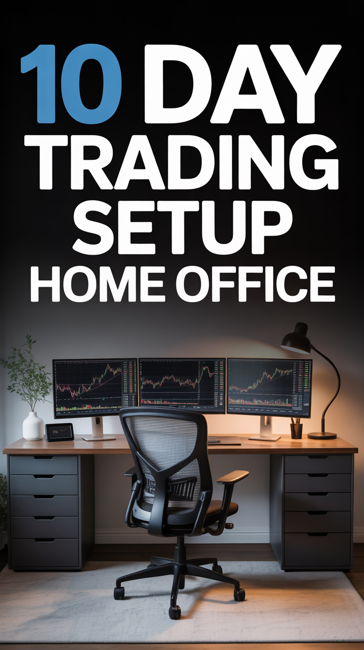 📈 10 Day Trading Setup Home Office