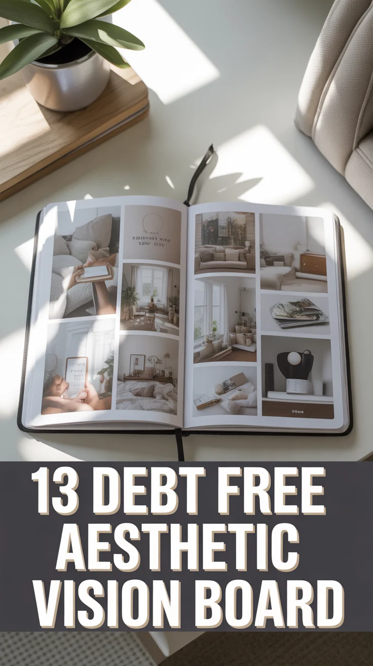 💰 13 Debt Free Aesthetic Vision Board