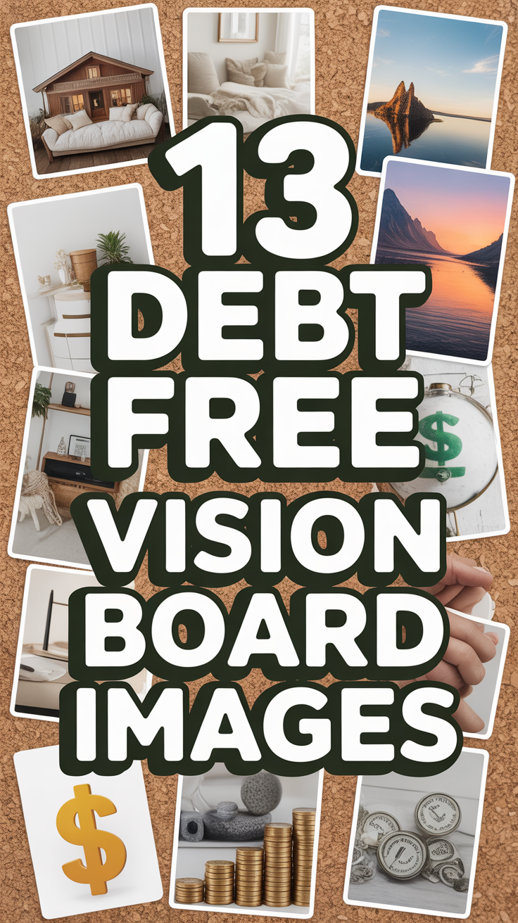 💰 13 Debt Free Vision Board Images