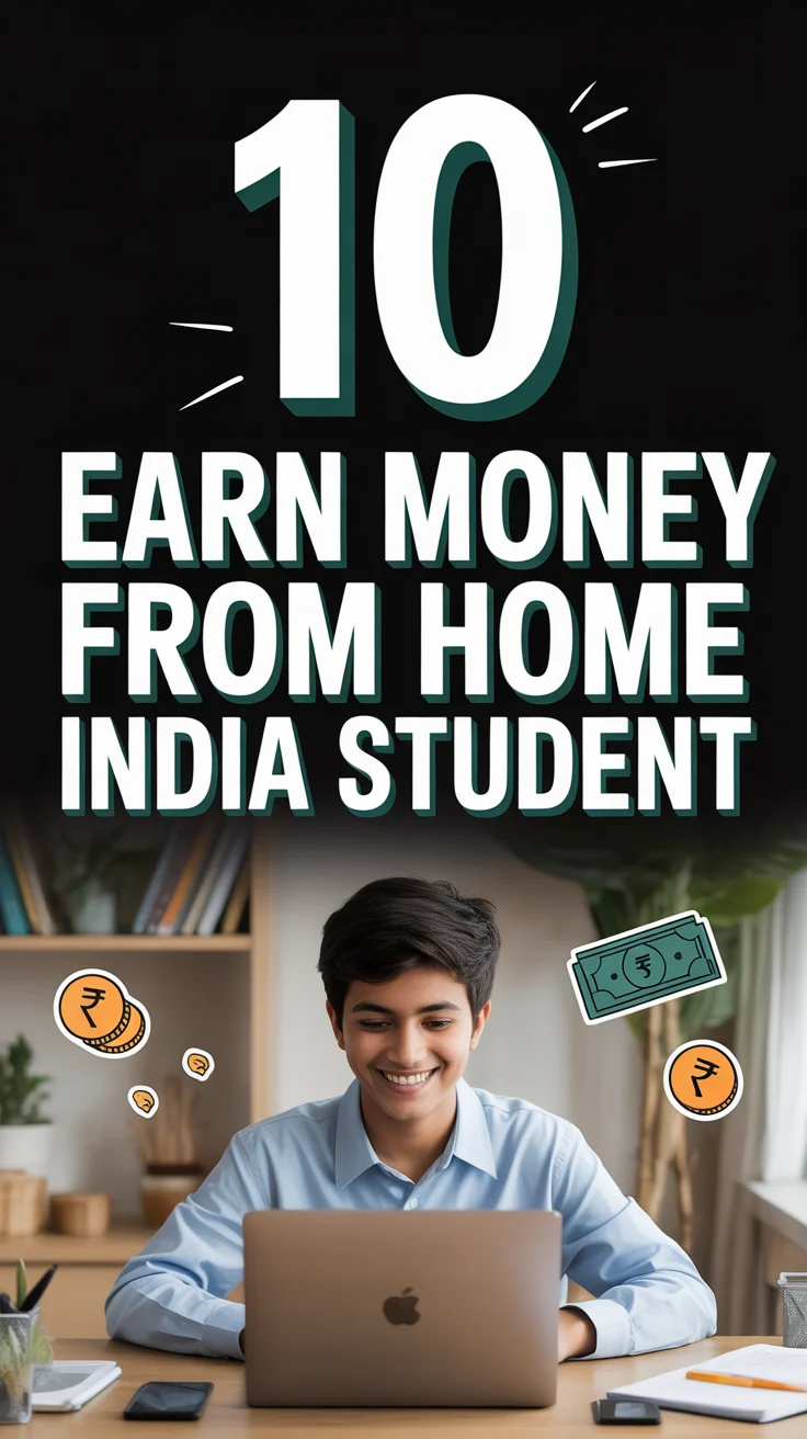 💰 10 Earn Money From Home India Student