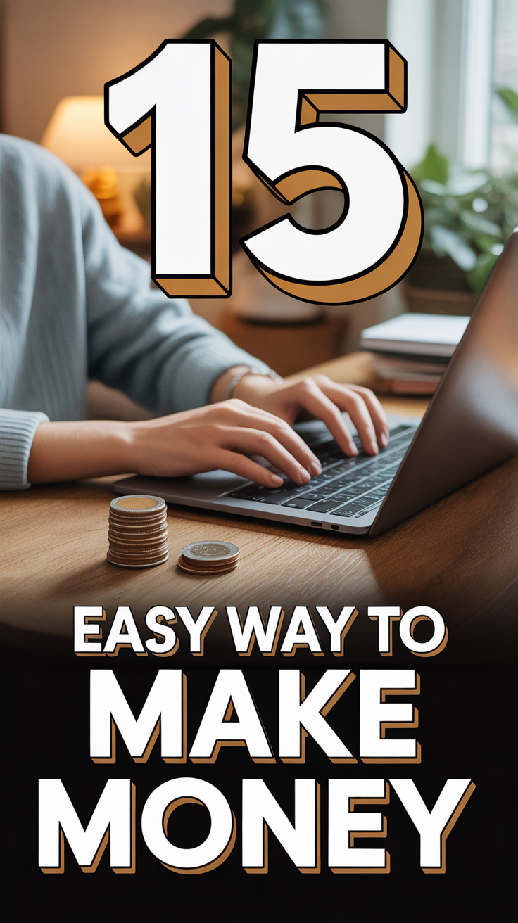 💰 15 Easy Way To Make Money