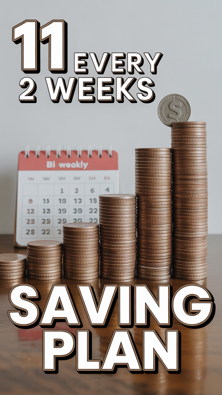 💰 11 Every 2 Weeks Saving Plan