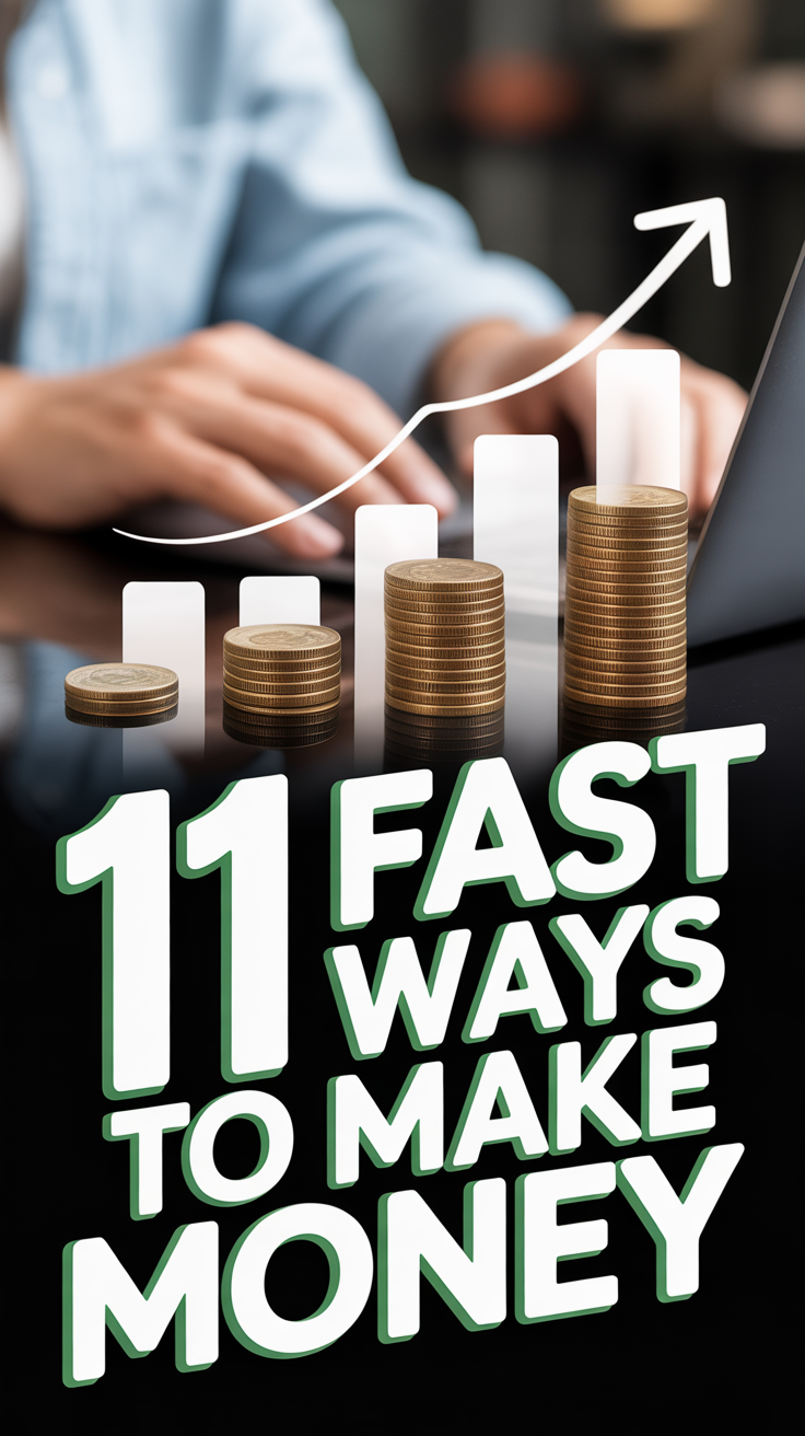 🤑 11 Fast Ways To Make Money