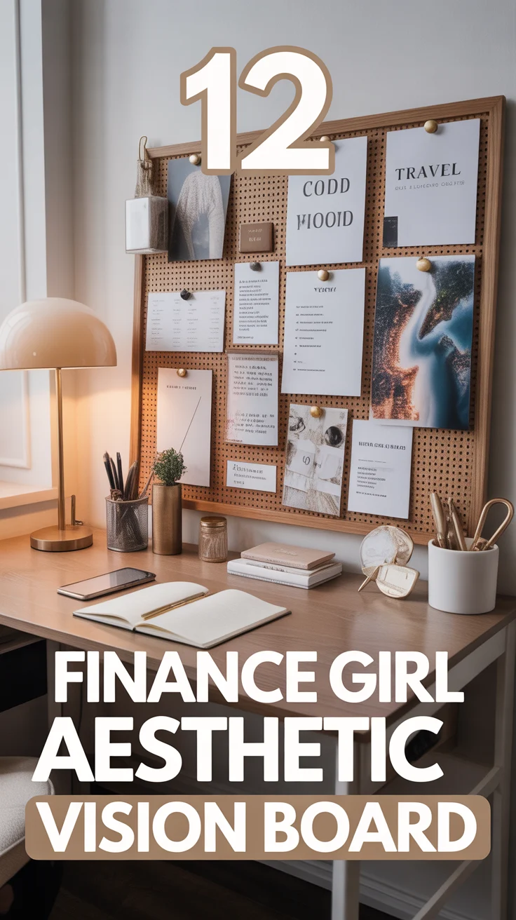💰 12 Finance Girl Aesthetic Vision Board