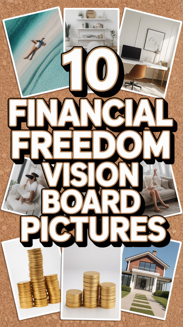 💰 10 Financial Freedom Vision Board Pictures