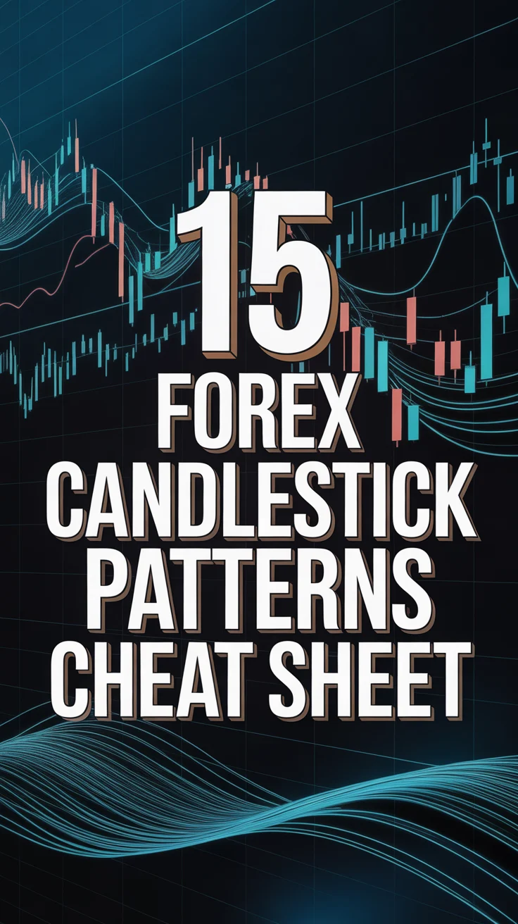 📈 15 Forex Candlestick Patterns Cheat Sheet
