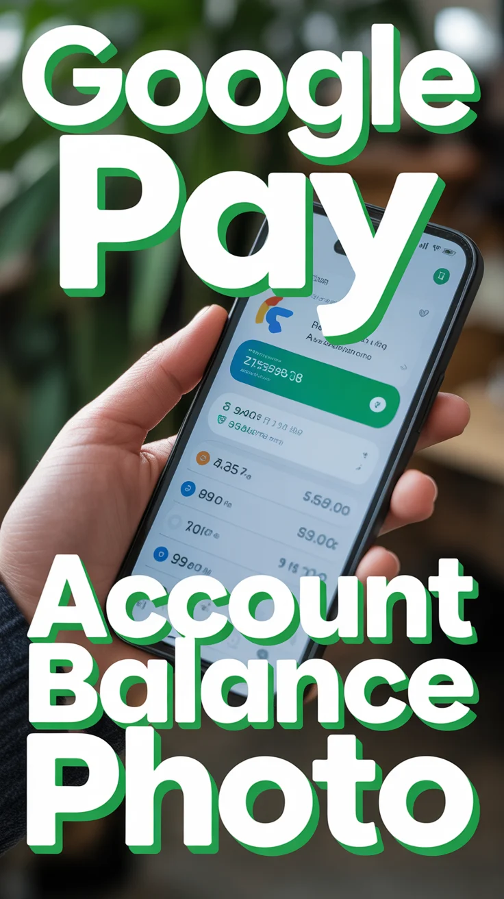 Google Pay Account Balance Photo