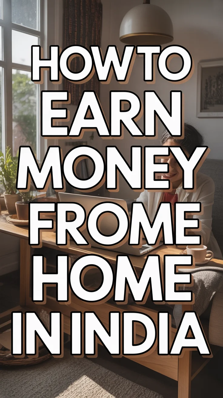 🏠 How To Earn Money From Home In India