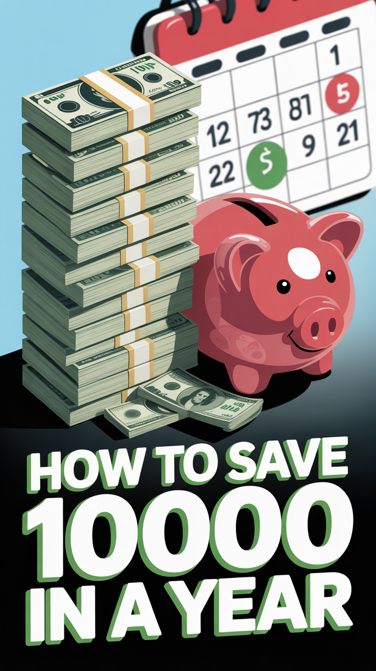 💰 How To Save 10000 In A Year