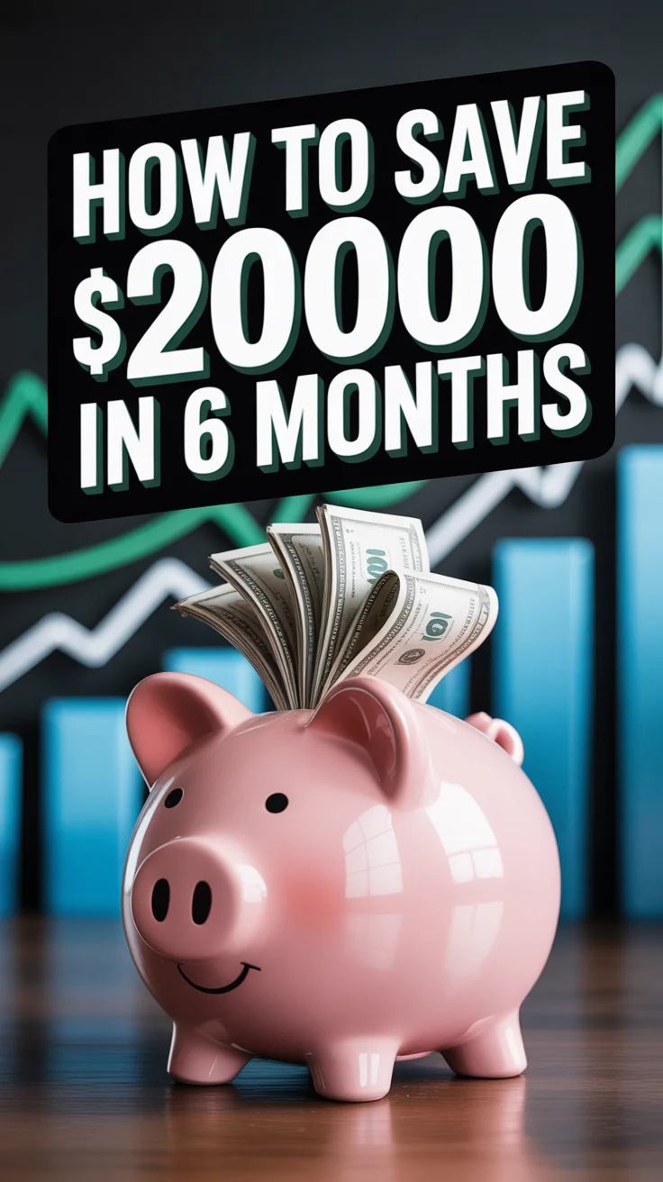 💰 How To Save 20000 In 6 Months