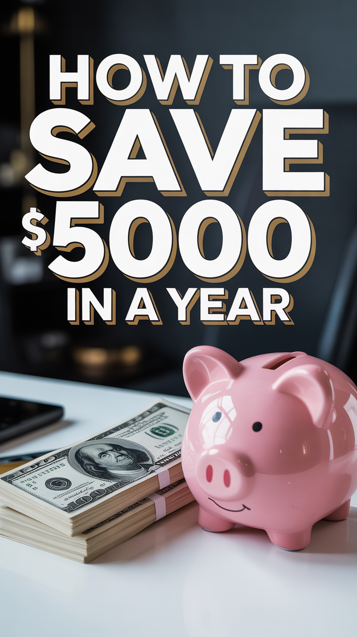 💰 How To Save 5000 In A Year