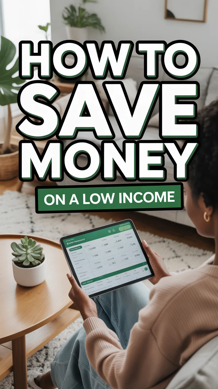 💰 How To Save Money On A Low Income