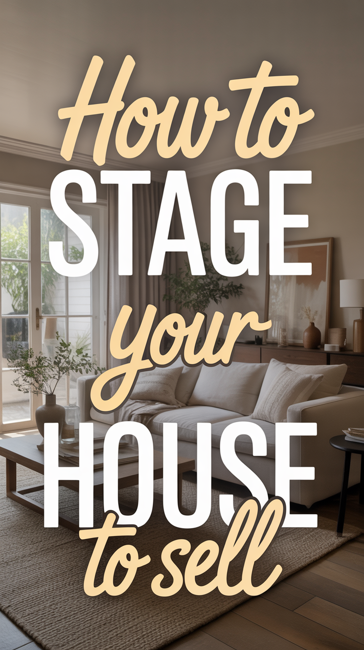 🏡 How To Stage Your House To Sell