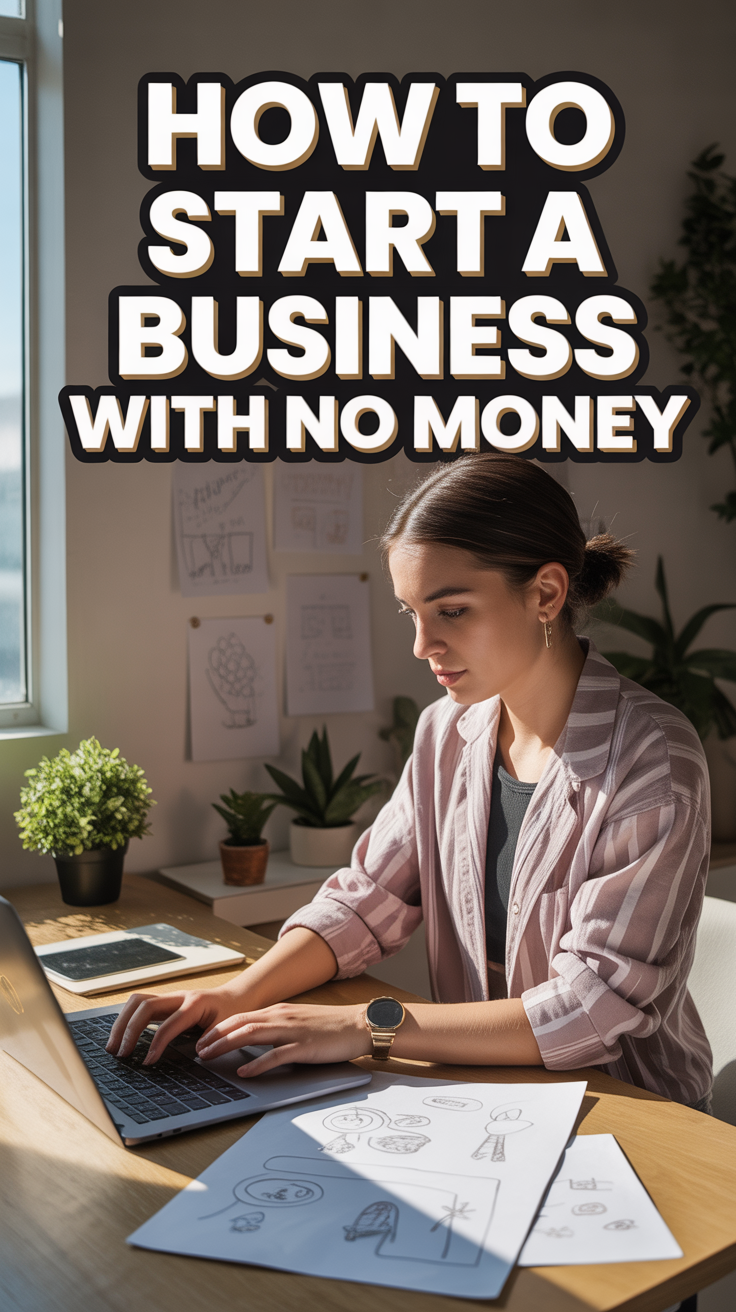 🚀 How To Start A Business With No Money