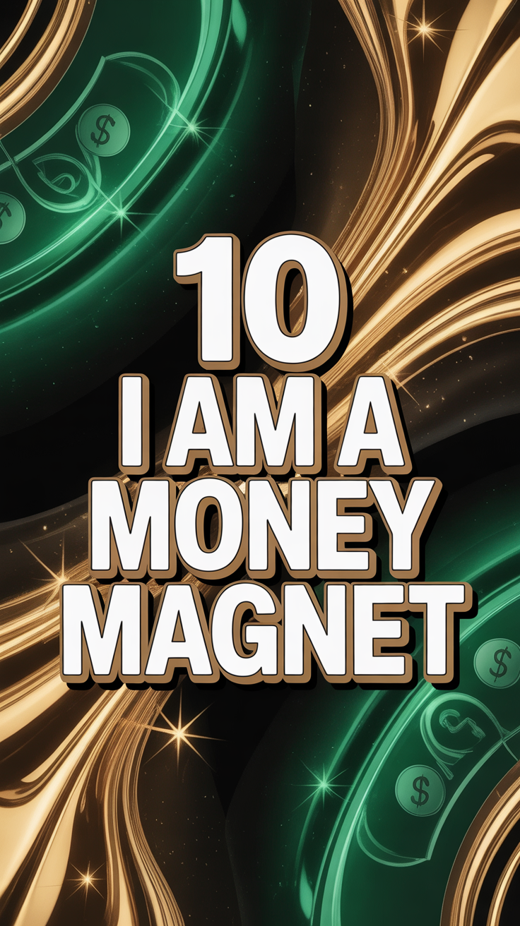 🤑 10 I Am A Money Magnet