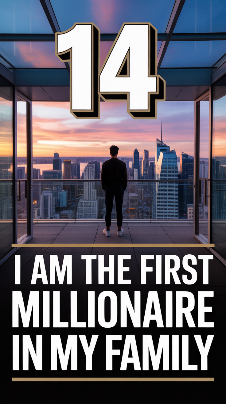 💰 14 I Am The First Millionaire In My Family