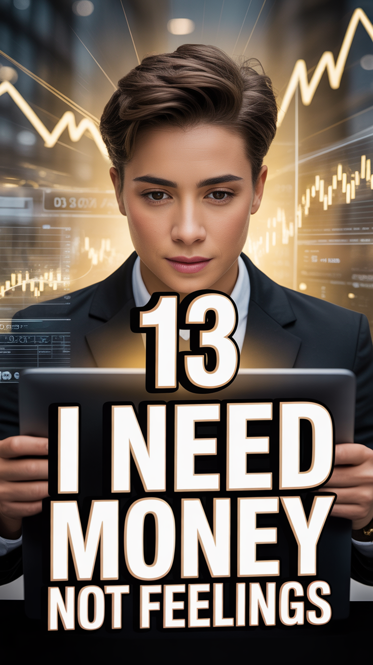💰 13 I Need Money Not Feelings