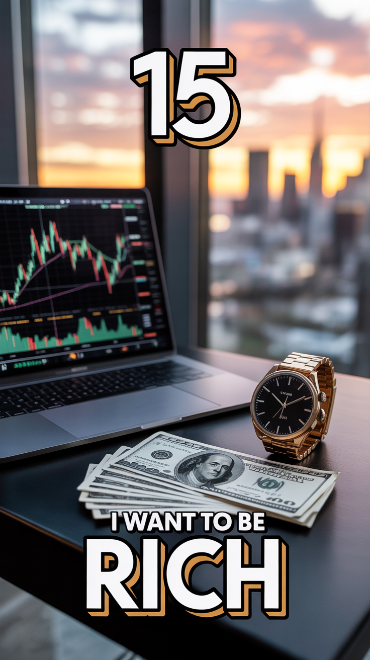 💰 15 I Want To Be Rich