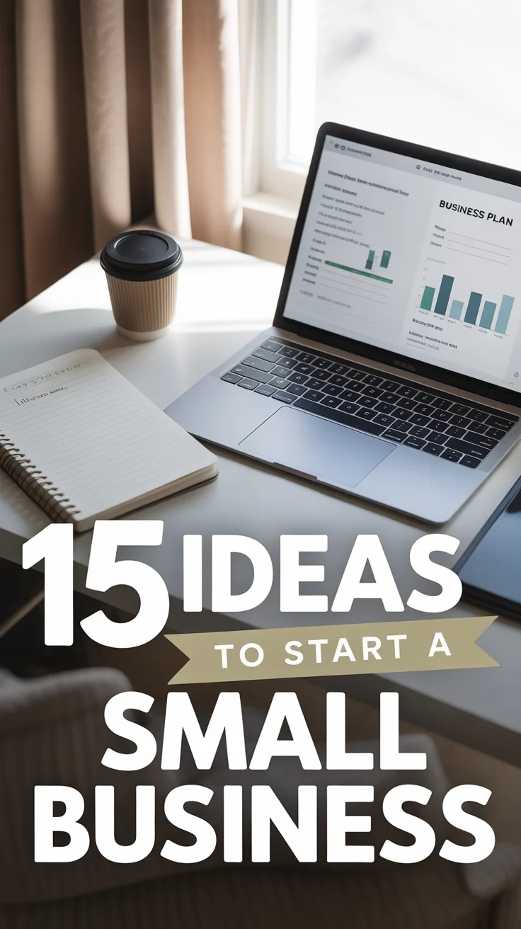 💡 15 Ideas To Start A Small Business