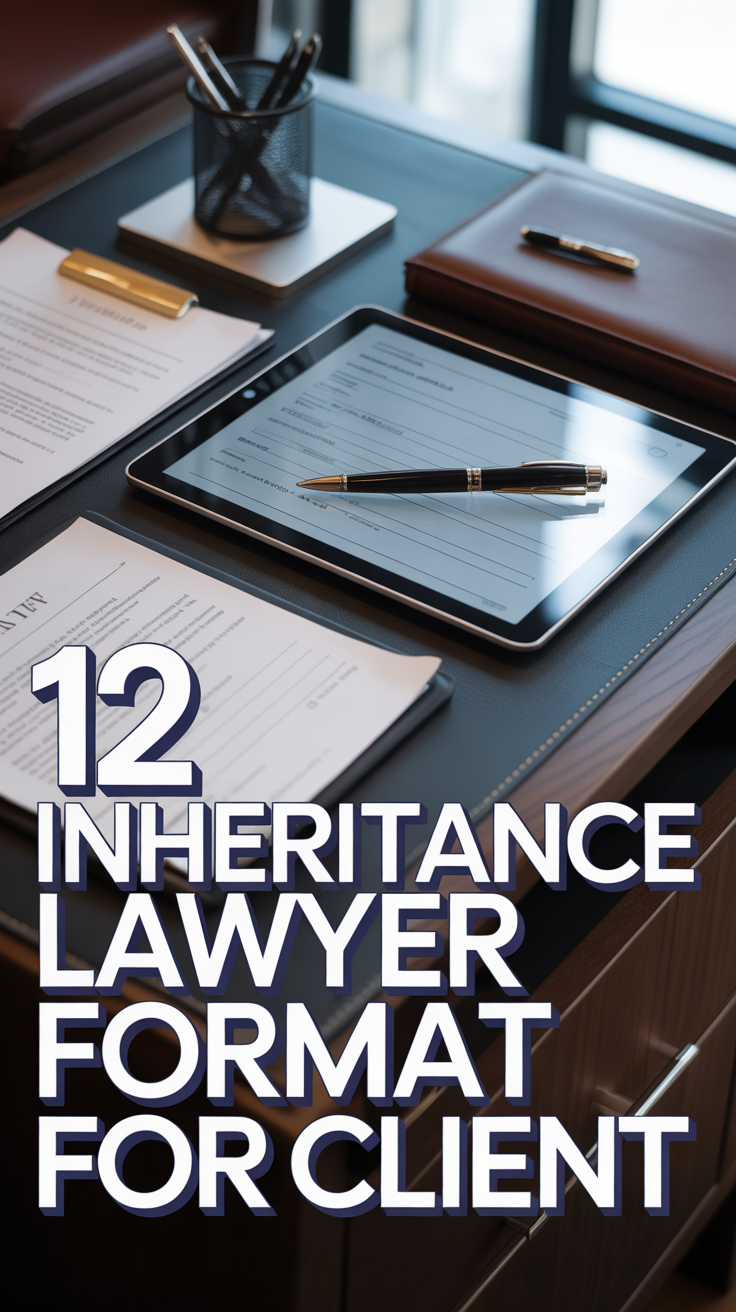 💻 12 Inheritance Lawyer Format For Client