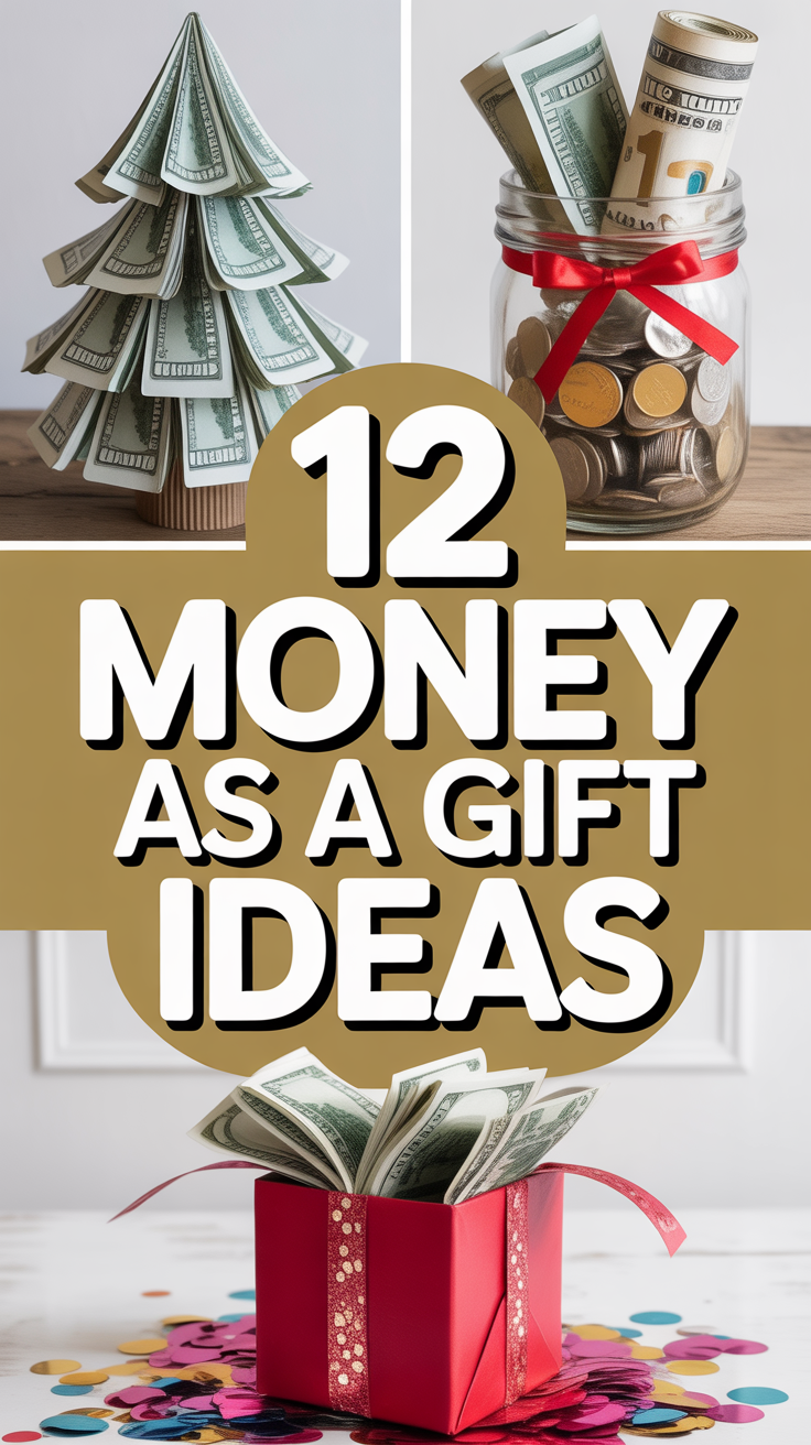 💰 12 Money As A Gift Ideas