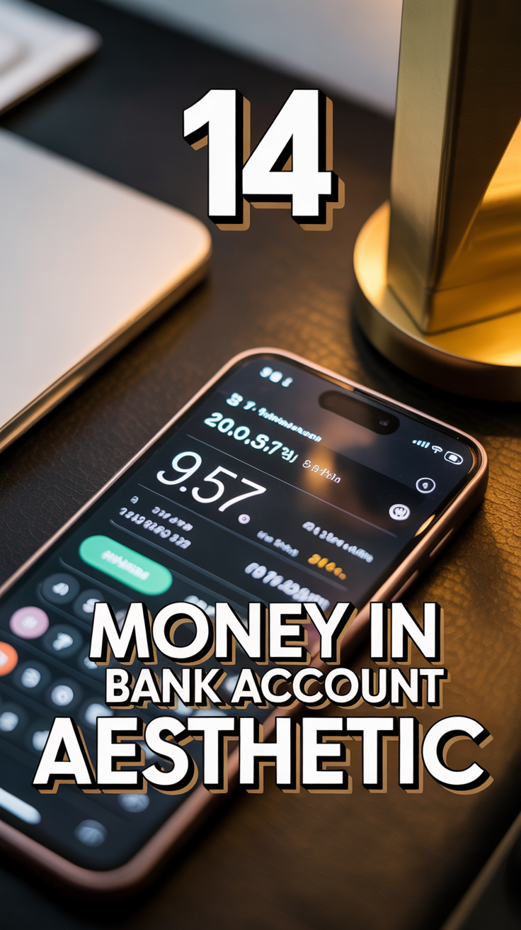 💰 14 Money In Bank Account Aesthetic