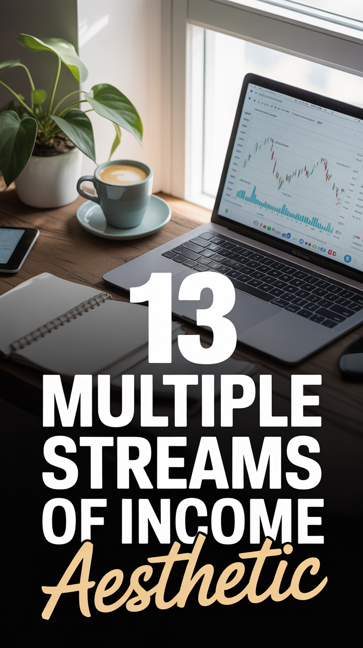 ✨ 13 Multiple Streams Of Income Aesthetic