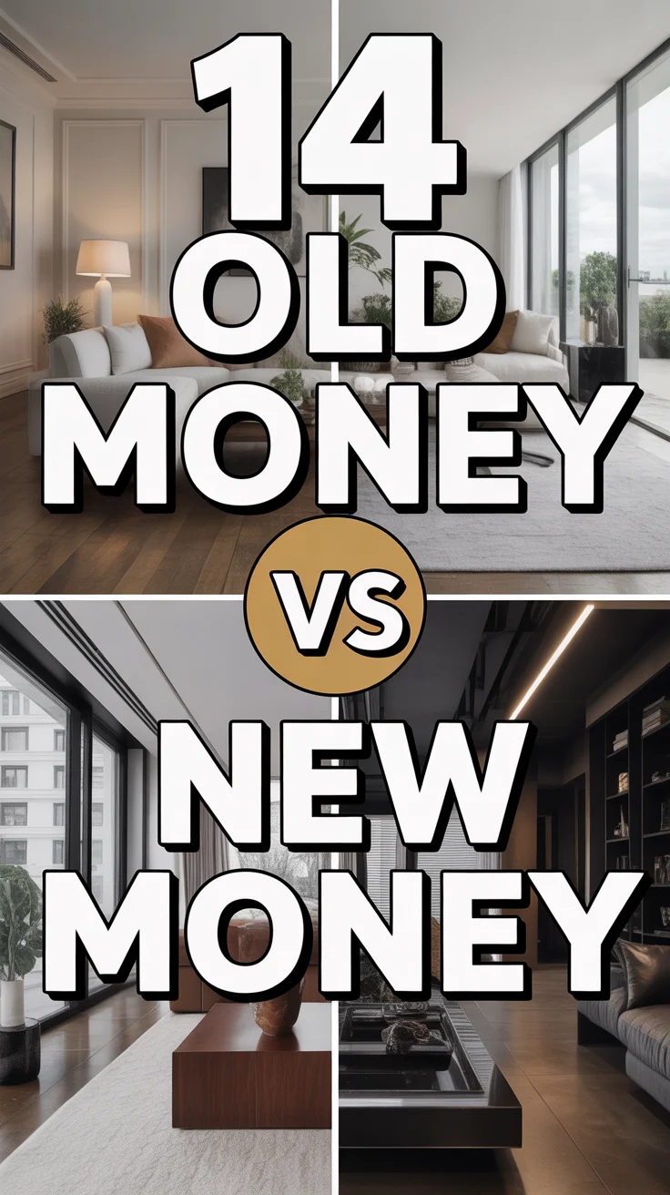 💎 14 Old Money Vs New Money