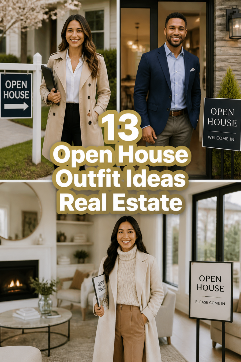 🏡 13 Open House Outfit Ideas Real Estate
